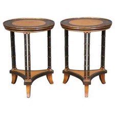 Pair of Chinoiserie Painted