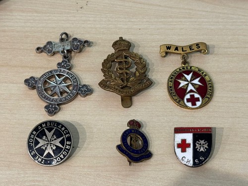 John ambulance wales medals - ambulance,