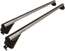 Locking Aluminium Cross Roof Bars for Audi A4 Avant With FLUSH SOLID SIDE RAILS