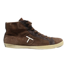 SERGIO TACCHINI High Top Trainers Brown Suede Mens UK 9