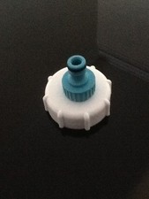 IBC HOZE HOSEPIPE STILLAGE TANK 60MM SCREW ON REDUCER CAP TAP WATER CONTAINER