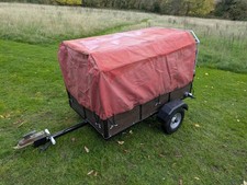 Livestock / quad ATV trailer with cover