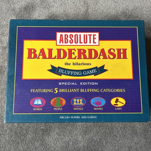 Absolute balderdash special - balderdash,