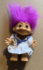 Vintage  Russ 5” Troll Doll