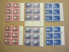1945 Victory Stamps - Bilingual Pairs from South Africa and other Kingdoms