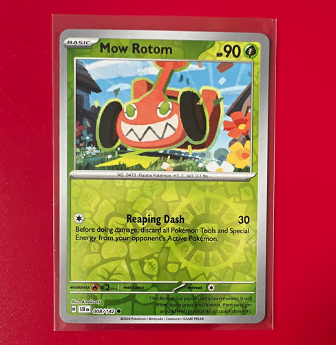Pokémon tcg mow rotom stellar - tcg,