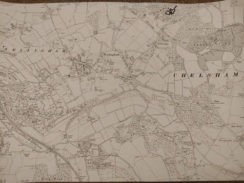 Original 1899 map sheet - original, os