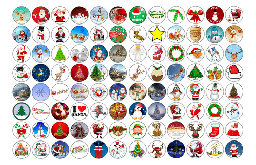 Christmas cake toppers - christmas, 96