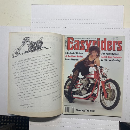 Vtg aug 1987 easyriders - 1987,