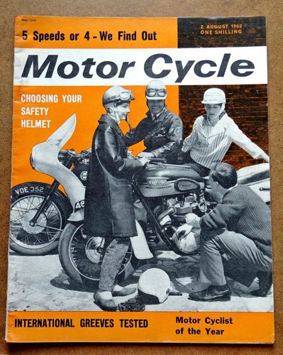 Motor cycle magazine aug - cycle, 2