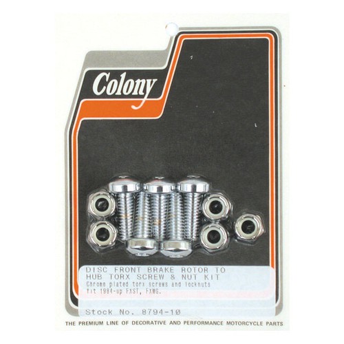 Colony brake disc bolts - colony,