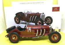 CMC M-207 MERCEDES BENZ SSK 1930 RED FENDERLESS #14 CARLOS ZATUSZEK 1:18
