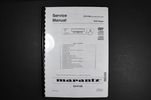 Marantz dv4100 dvd player - dv4100,