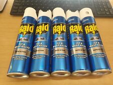 RAID FLY & WASP KILLER SPRAY 300ML X5 Fresh Fragrance JUST £19.99 FREE POST