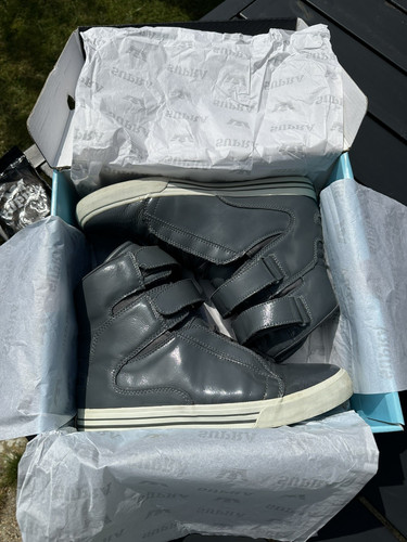 Supra society grey patent - society,