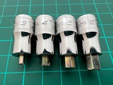 new snap on tools usa 3mm 4mm 5mm 6mm stubby hex allen sockets 1/4" drive (6506)