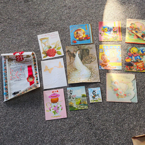 Hallmark vintage mixed - vintage,