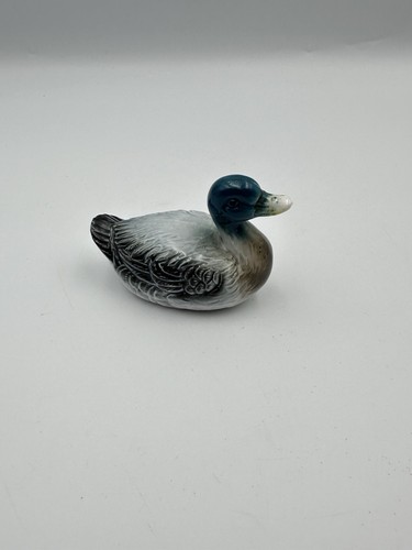 Vintage ceramic duck figurine - vintage,