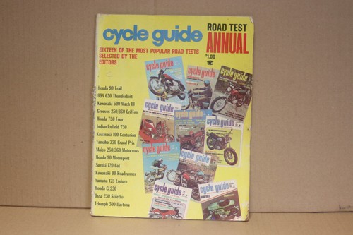 Vintage cycle guide road - cycle, test