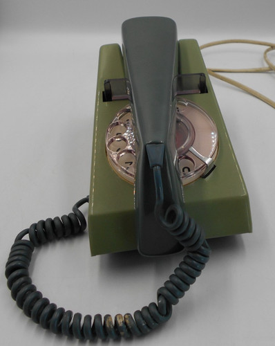 Vintage trim phone rotary dial - vintage,