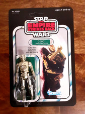 Vintage Star Wars Figure C-3PO (Removable Limbs) Recard 1980 ESB 47 Bk