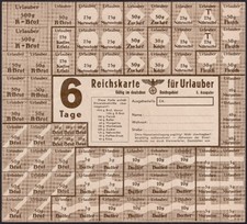 Food rations coupons for on