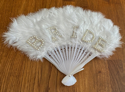 Novelty white feather bridal - novelty,