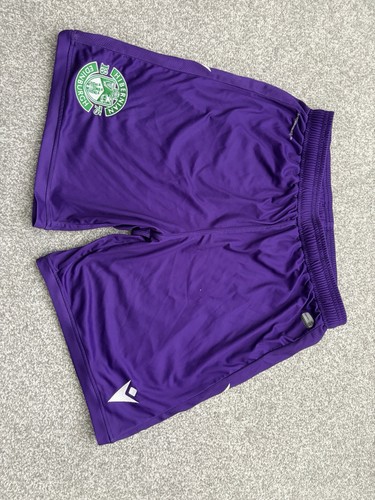 Purple hibs shorts macron - hibs, m