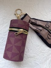 Designer Inspired Ladies Lipstick Holder Keychain Bag Charm Gift Idea for Her