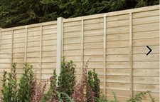 Lap Panel Fencing Overlap Treated 6x6 collection only