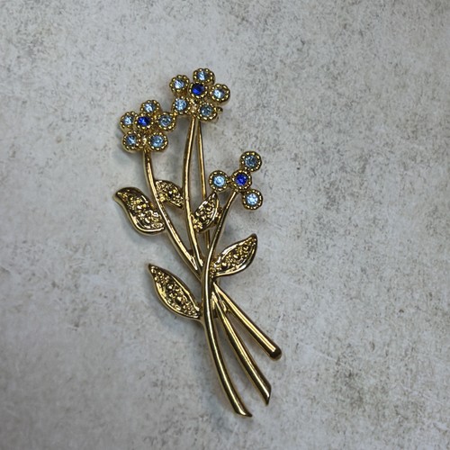 Retro vintage gold tone - vintage, flower