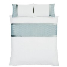 Catherine Lansfield Sequin Cluster Luxury Duvet Cover Bedroom Collection DuckEgg