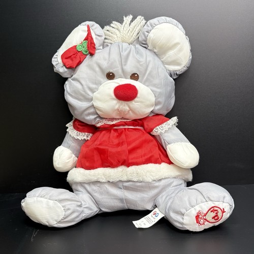 Puffalump christmas mouse - christmas, red