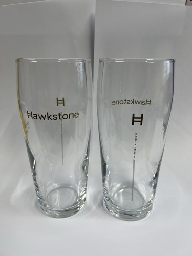 Hawkstone pint glass - hawkstone,