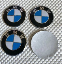 4x Stickers 65mm BMWs Wheel