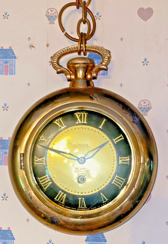 Rare vintage united clock - 10",