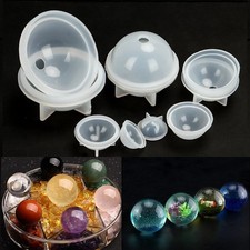 5X Sphere Resin Molds Round