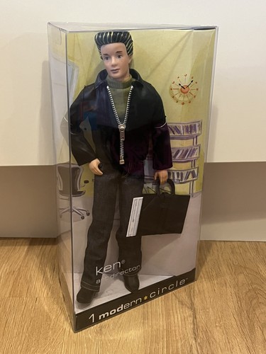 Vintage barbie modern circle - barbie,