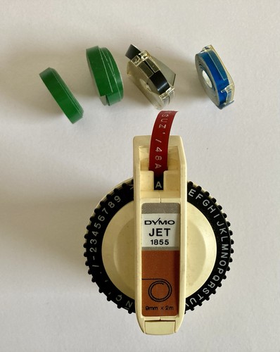 Vintage dymo jet 1855 manual - dymo,