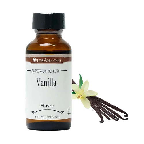 Vanilla food flavouring 1oz - vanilla,