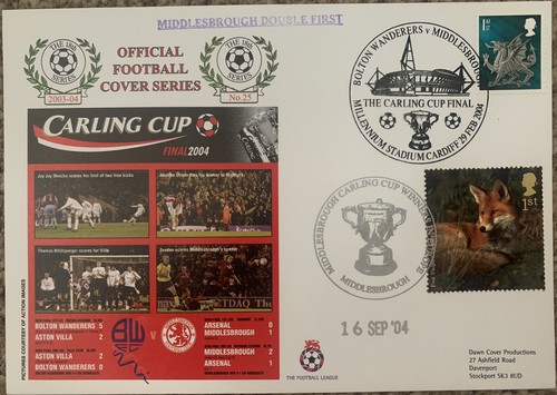 Middlesbrough carling cup - middlesbrough,