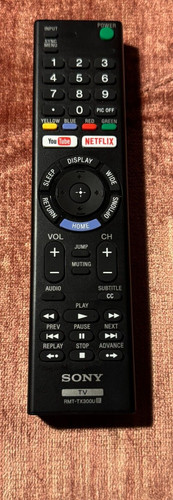 Sony rmt tx300u oem remote - sony, tv