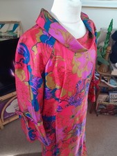 Vintage 1970s Cowl Neck Maxi