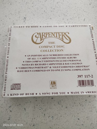 Carpenters numbered - carpenters, 12