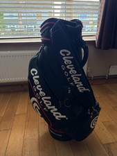Cleveland Golf tour bag, 7 pockets, Black/Red