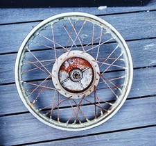 Royal Enfield Double Sided Twin Drum Front Wheel with axle, RIM 19"