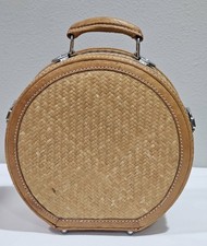 Vintage wicker and leather - wicker,