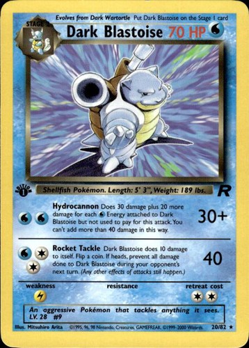 Pokemon dark blastoise - pokemon, 20/82