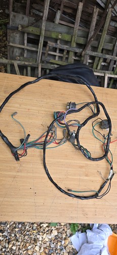 Classic car rear wiring - rear, loom