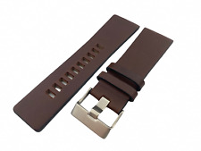 Brown Genuine Leather Strap Band fit Diesel DZ Watches 22 24 26 28 30 32 34mm